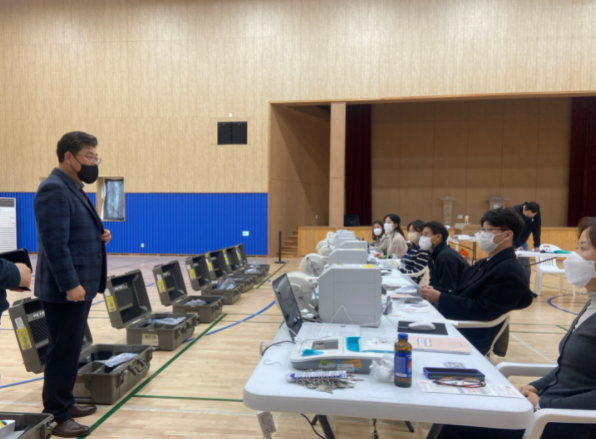 광주시 오포읍, 사전투표소 오포생활체육공원 다목적체육관으로 장소 이전