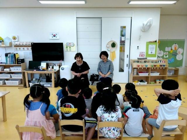 분당도서관 ‘재미솔솔 이야기 할머니’ 신청 안내문 ⓒ타임즈