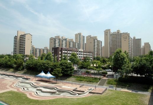 성남시가 리모델링 사업계획승인한 정자동 느티마을 3·4단지 전경 ⓒ타임즈