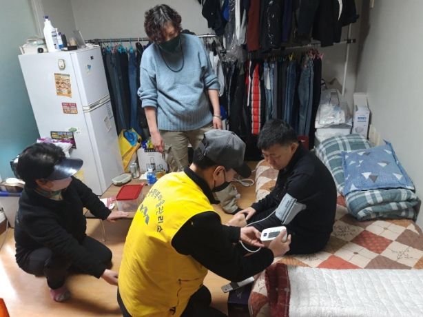 어르신들을 위한 건강관리 활동 ⓒ타임즈
