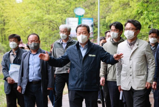 조광한 남양주시장, 청학밸리리조트 개장 전 중간 점검 ⓒ타임즈