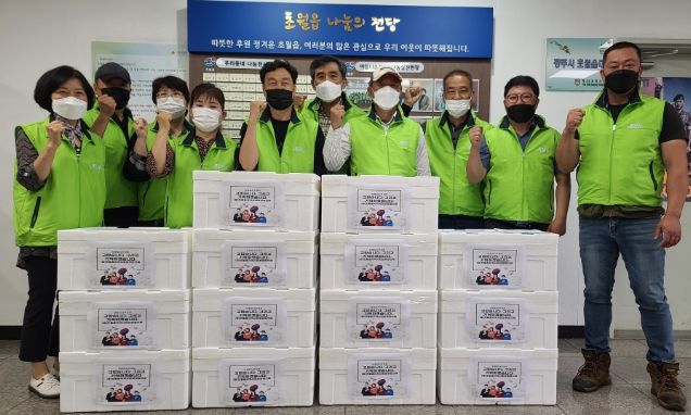광주시 초월읍 지역사회보장협의체, 제3차 정례회 및 보훈 감사 꾸러미 전달