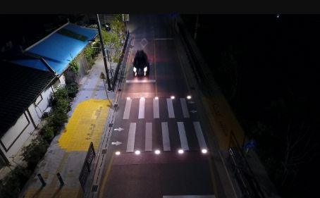 광주시, 어린이보호구역‘활주로형 도로표지병’시범 설치 완료
