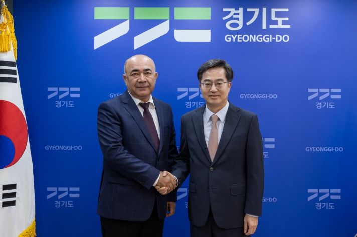 우즈베키스탄 타슈켄트주 주지사 접견