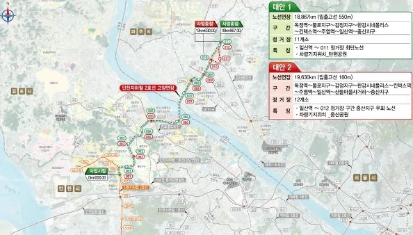 김포시, ‘인천2호선 고양연장’ 예비타당성조사 대상사업 신청