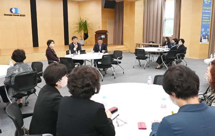방세환 광주시장, 여성기업인과의 간담회 개최