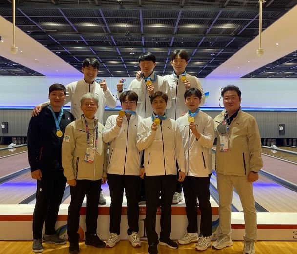 광주시청 볼링팀, 전국체육대회 5인조 우승 쾌거