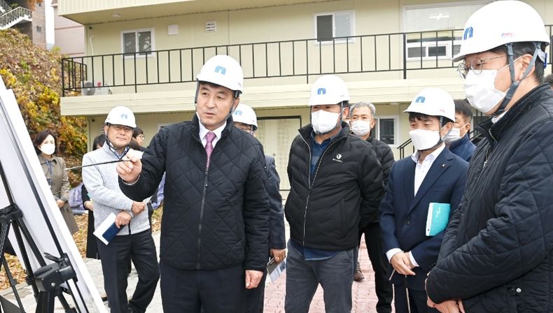 방세환 광주시장, 공약사항 사업현장 방문