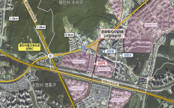 용인특례시, 광교택지지구 다목적 스포츠센터 건립 속도낸다