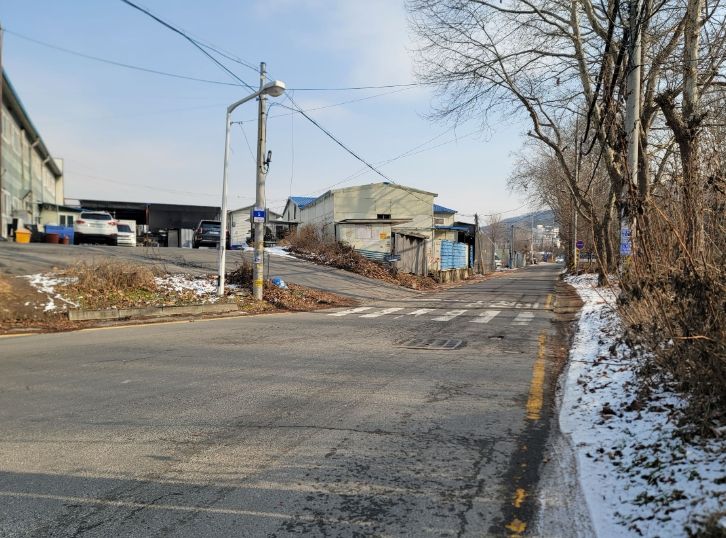 용인특례시가 은이성지 진입로인 도시계획도로 중1-70호를 확포장한다