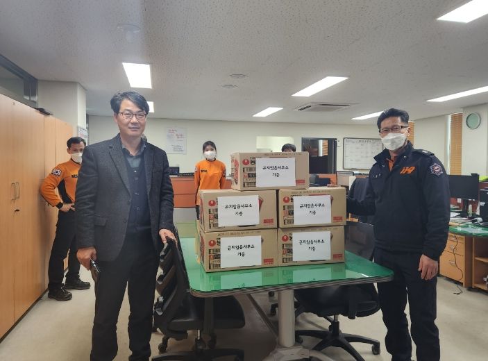 광주시 곤지암읍행정복지센터, 곤지암 119안전센터 격려 방문