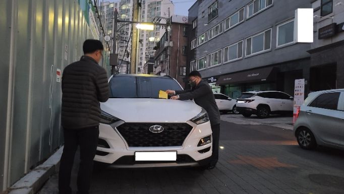 광주시, 3월 8일 새벽 영치실시로 122대 단속