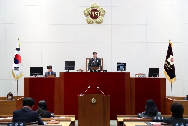 제280회 임시회 본회의 전경