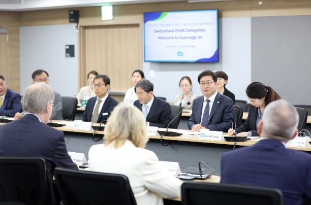 스위스-한국 의원친선협회 및 경제인 그룹 면담