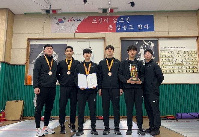 광주시청 펜싱팀, 제52회 회장배전국남녀종별펜싱선수권대회 동메달