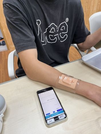 착용형 피부수분도 측정기기