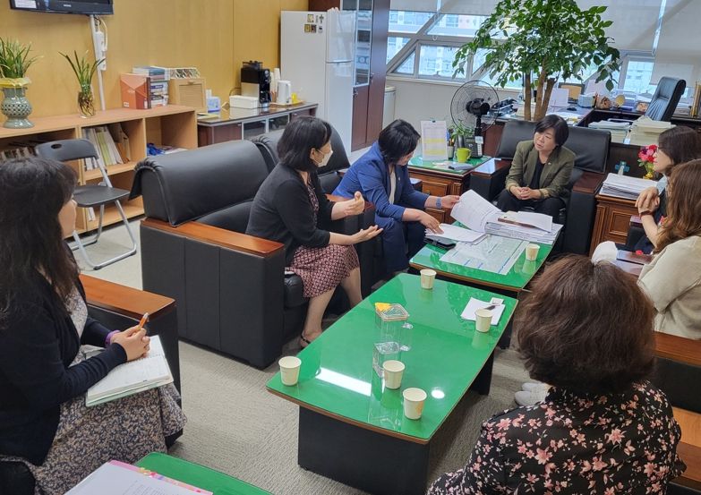 성남시 학교청소년복지 상담사 운영 정상화를 위한 성남시의회 행정교육위원회 간담회 개최