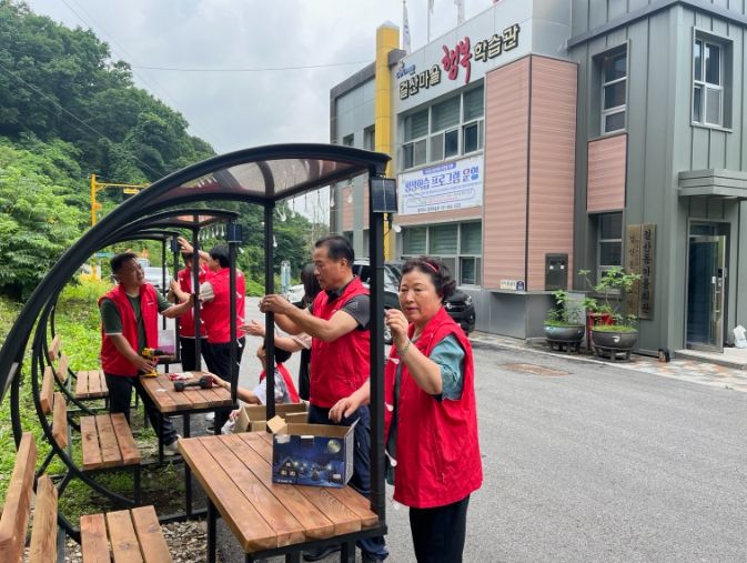 동두천시 보산동 주민자치위원회, '빛이 나는 걸산 스트리트' 조성