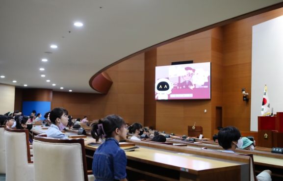 제4기 성남시 아동참여단, 성남시의회 홍보관 견학