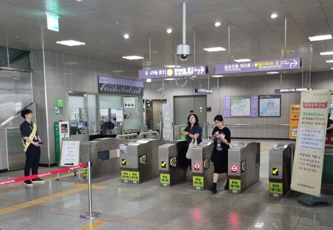 용인특례시가 18일부터 22일까지 용인경전철 부정 승차를 막기 위한 특별 단속을 벌인다