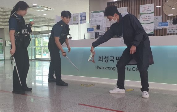 화성도시공사, ‘훈련을 실전처럼’ 다중이용시설 비상상황 합동 모의훈련 실시