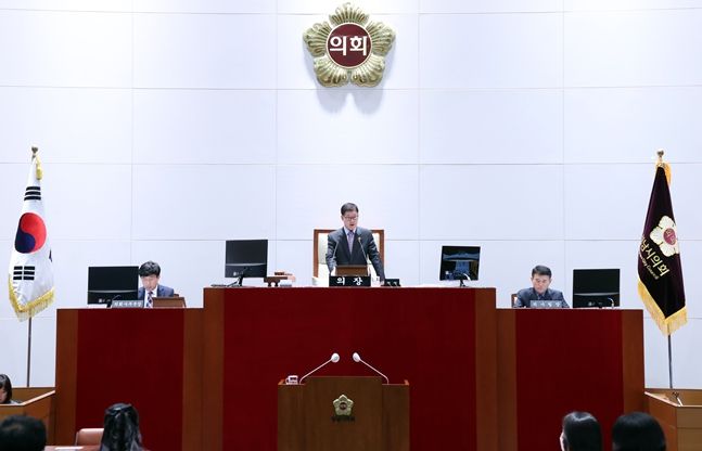 성남시의회 제289회 제2차 정례회 폐회 ⓒ타임즈