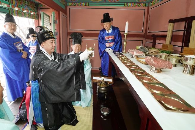 방세환 광주시장, 정충묘 제향 거행