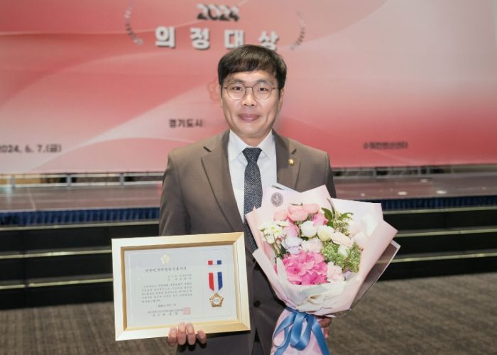 용인특례시의회 임현수 의원, 대한민국시군자치구의회의장협의회 지방의정봉사상 수상