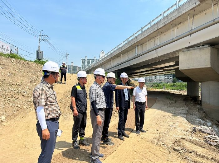 공공건설현장 대상 우기 및 폭염대비 안전점검 실시
