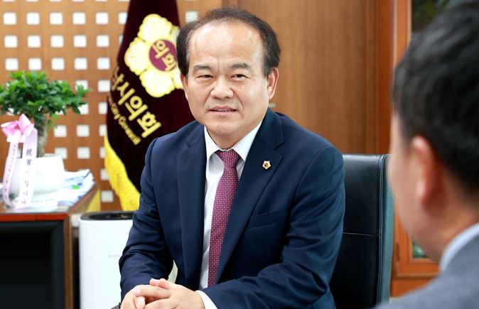성남시의회 의장, 수정구 상인연합회 차담회 개최