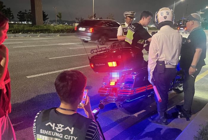 시흥시, 오토바이 소음·불법 개조 합동단속