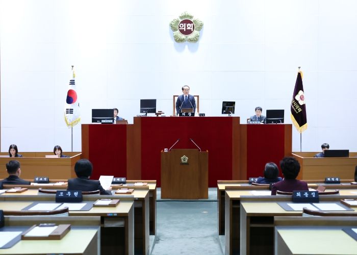 성남시의회, 제297회 임시회 개회