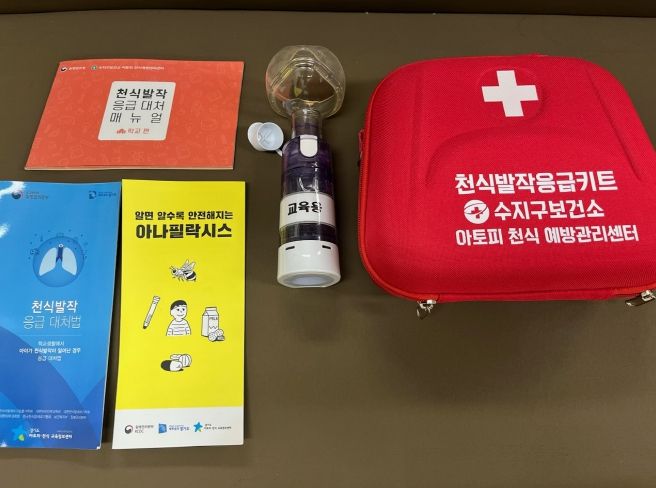 용인특례시 수지구보건소가 배포한 응급키트
