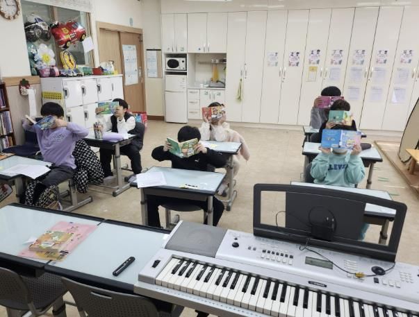 중원도서관은 지역서점, 대하초등학교와 함께 독서 가치를 공유하고자 한다.