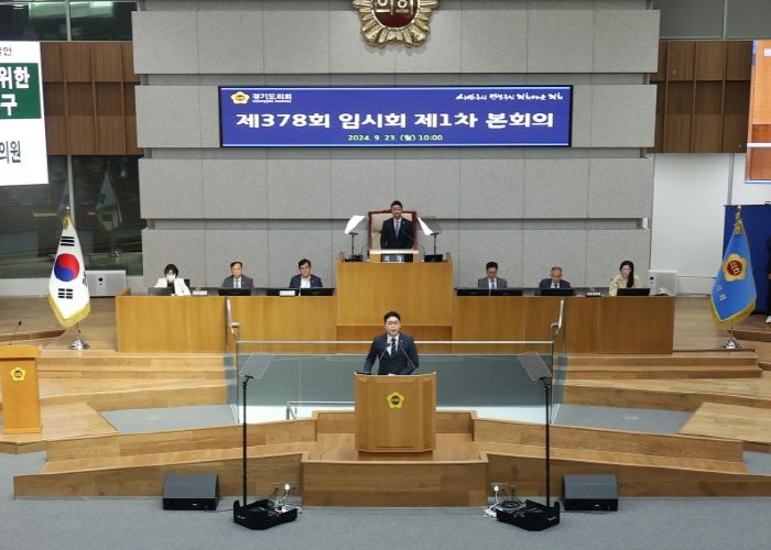 경기도의회 교육행정위원회 소속 문승호 의원(더불어민주당, 성남1)