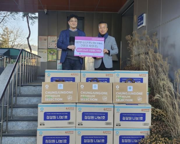 (사)대한민국국가조찬기도회, 고양시 고양동에 후원물품 전달