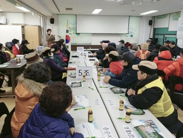 구리시 수택2동, 노인일자리사업 참여자 안전교육 실시