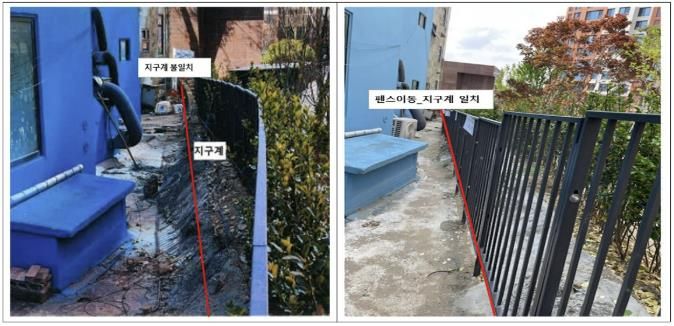 사업지구 경계 불일치를 사전에 개선 사례