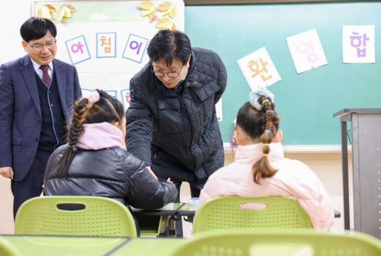 도성훈 인천광역시교육감, ‘아침이 행복한 학교 ’ 방문 격려