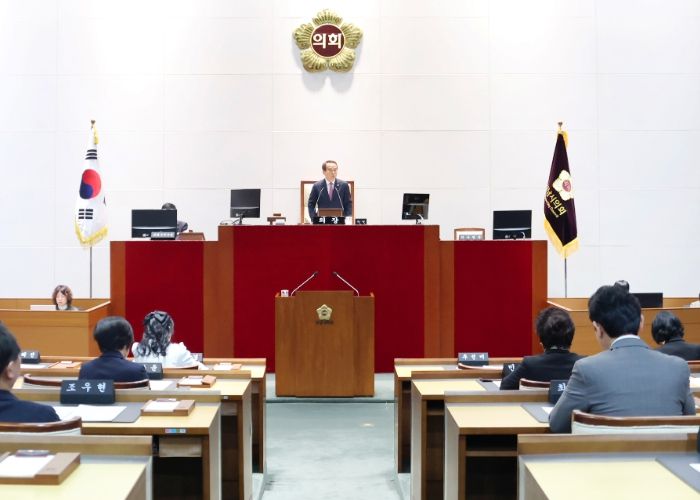 성남시의회, 제301회 임시회 개회