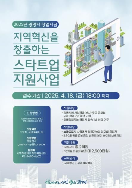 제2차 창업자금 지원사업 안내문