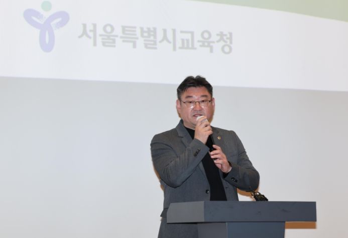 축사하는 박상혁 교육위원장