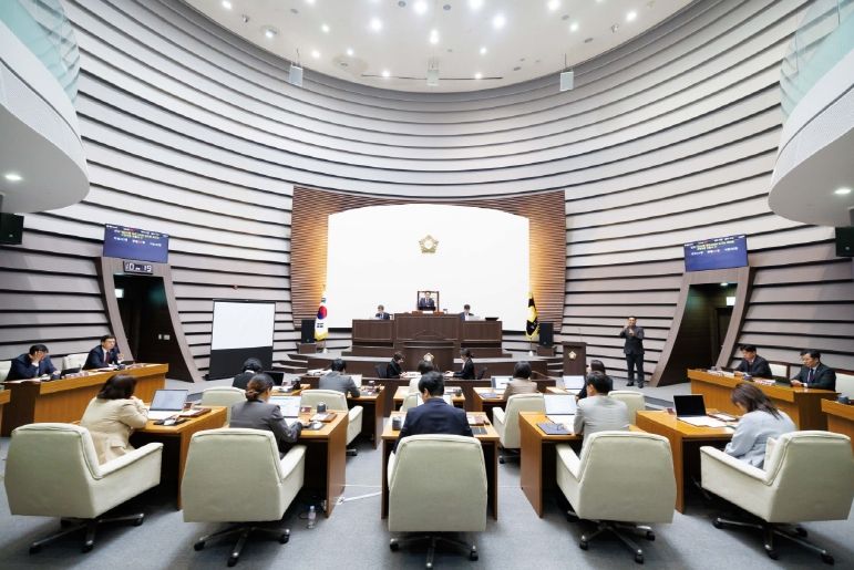 광주시의회, 제316회 임시회 개회