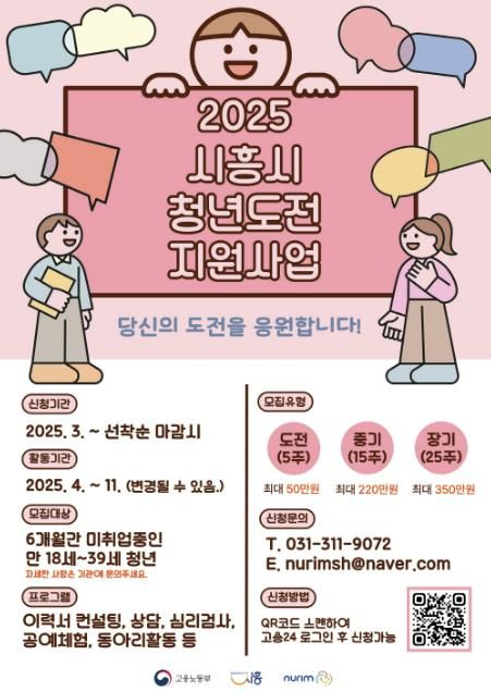 시흥시, 청년도전지원사업 장기 1기 프로그램 본격 운영