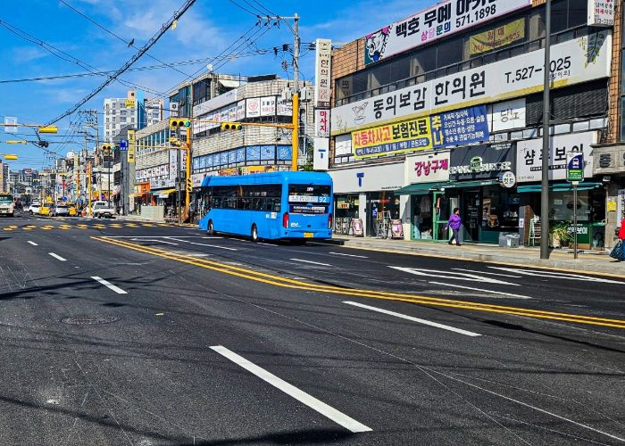 남양주시, 퇴계원 도시계획도로 확장공사 준공