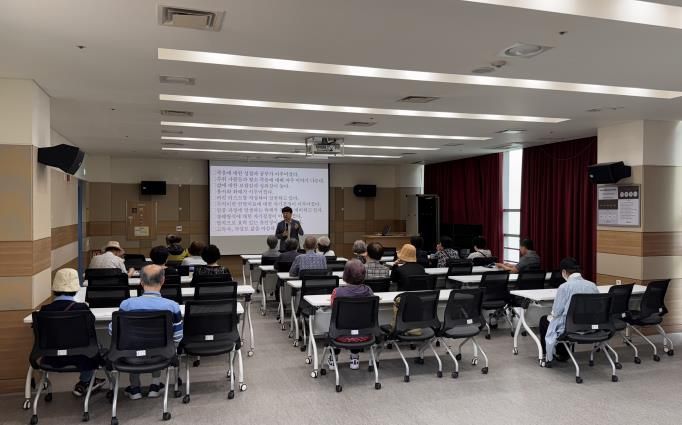 화성특례시 웰다잉 문화조성사업 교육 프로그램 모습