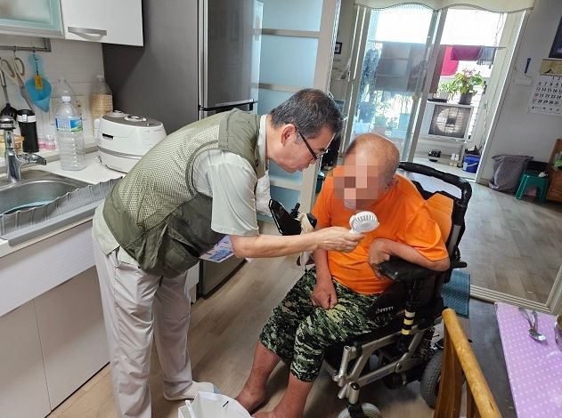 파주시 파주읍, 고령 1인가구 온열질환 예방활동 실시