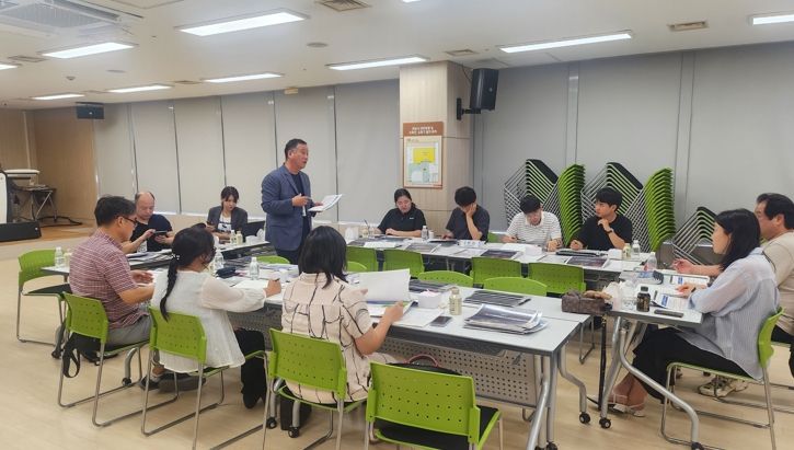 화성특례시가 지난 7일 20240 장기발전계획 시민참여단 워크숍을 진행하고 있다