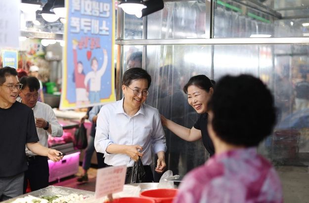 평택 통복시장 민생경제 현장투어