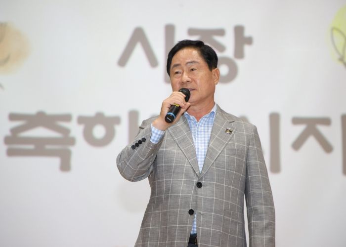 주광덕 남양주시장, 두레울 창립 10주년 축하…장애인복지 노고에 감사 전해